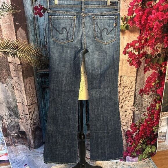 Citizens of Humanity Ingrid stretch low waist flare jeans, size 26, excellent - Picture 5 of 13